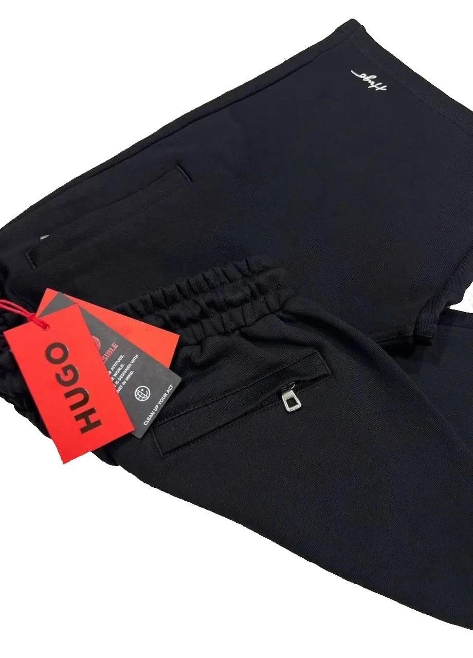 Шорты мужские Hugo Boss Handwritten Logo HB-5048 XL Black - фото 3 Шорты мужские Hugo Boss Handwritten Logo HB-5048 XL Black - фото 3
