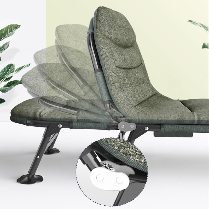 Кровать-шезлонг раскладная WCG FB-S17 150 кг матрас/подушка 5 положений 6 ножек Зеленый - фото 3 Кровать-шезлонг раскладная WCG FB-S17 150 кг матрас/подушка 5 положений 6 ножек Зеленый - фото 3