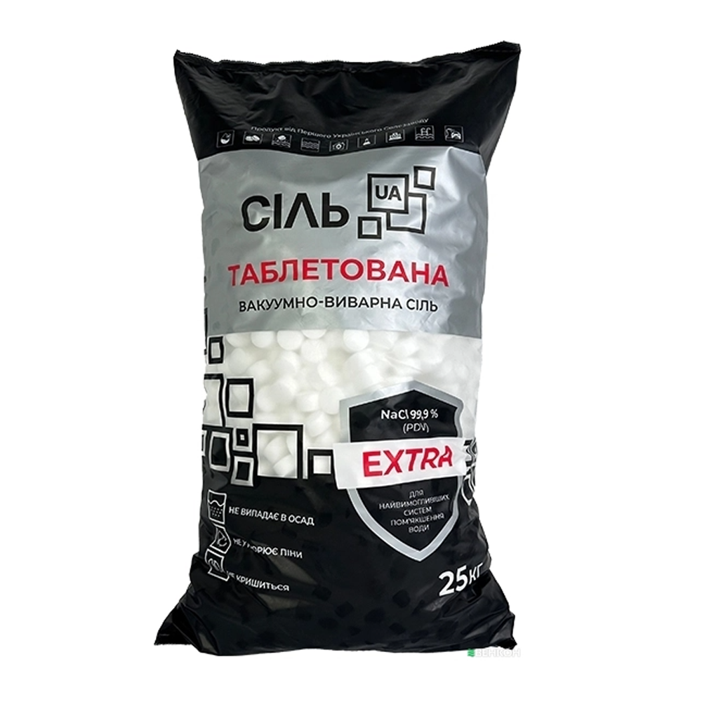 Соль таблетированная универсальная EXTRA 25кг T25E (SALT-T25E)