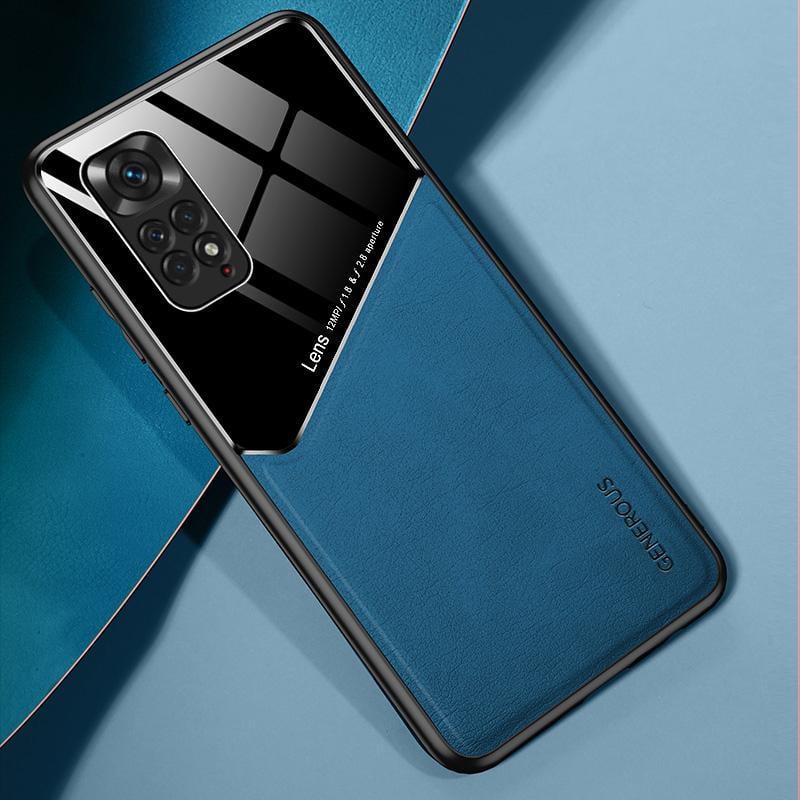 Комбинированный чехол Generous Xiaomi Redmi Note 11 Blue (29925-28)