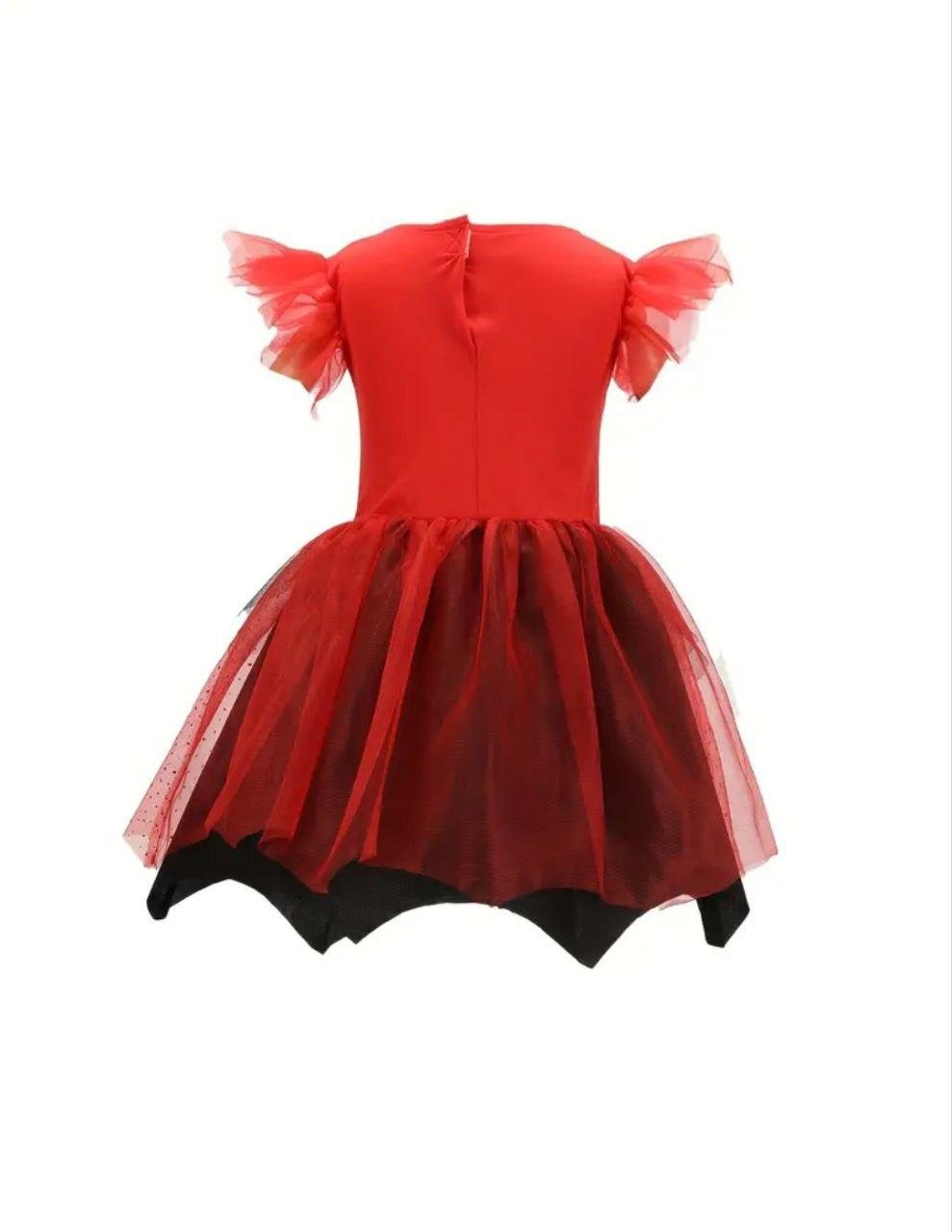 Платье пиратки-разбойницы для девочки с повязкой на голову и глаз на 5-6 лет 120 см (2569610382) - фото 3 Платье пиратки-разбойницы для девочки с повязкой на голову и глаз на 5-6 лет 120 см (2569610382) - фото 3