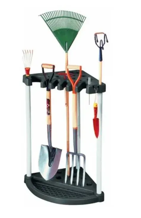 Стойка для инструмента Keter Corner Tool Rack угловая (CNT00013168) - фото 2 Стойка для инструмента Keter Corner Tool Rack угловая (CNT00013168) - фото 2