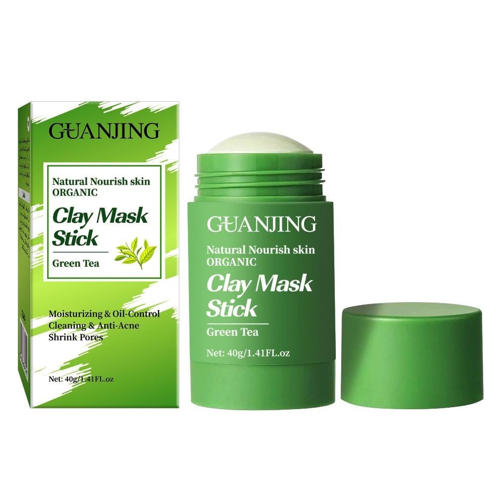 Маска для лица Guanjing Green Tea Clay Mask Stick глубокая очистка