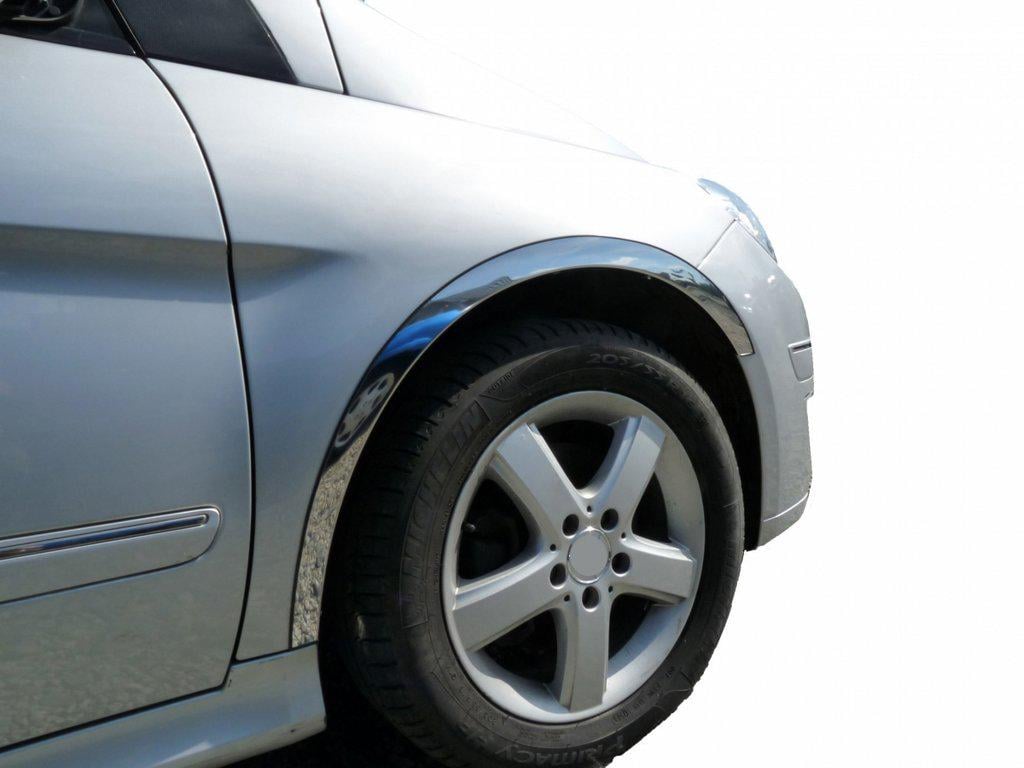 Накладки на арки Max chrome для Mercedes B-class W246 2011-2018 гг. нержавеющая сталь Хром