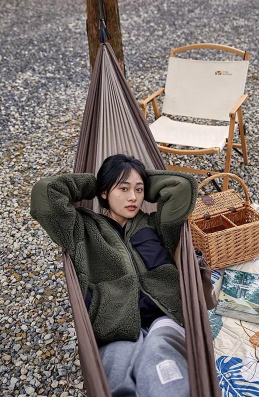 Гамак туристический двухместный Mobi Garden NX22681002 Khaki - фото 8 Гамак туристический двухместный Mobi Garden NX22681002 Khaki - фото 8