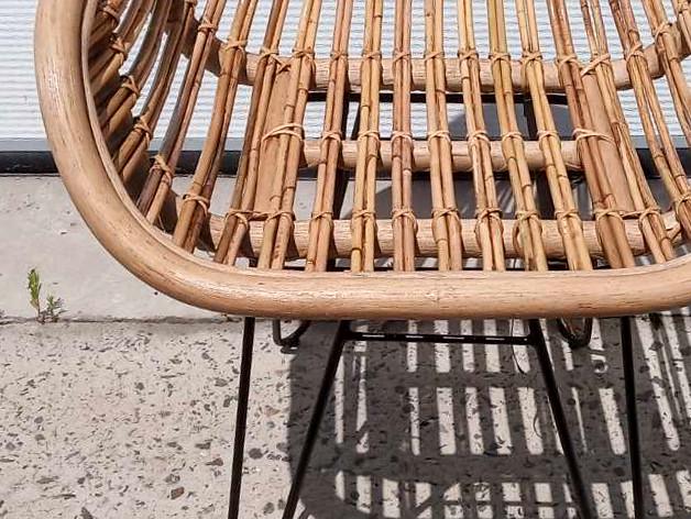 Кресло обеденное из натурального ротанга Светло-коричневый (cr-kn1847) - фото 6 Кресло обеденное из натурального ротанга Светло-коричневый (cr-kn1847) - фото 6