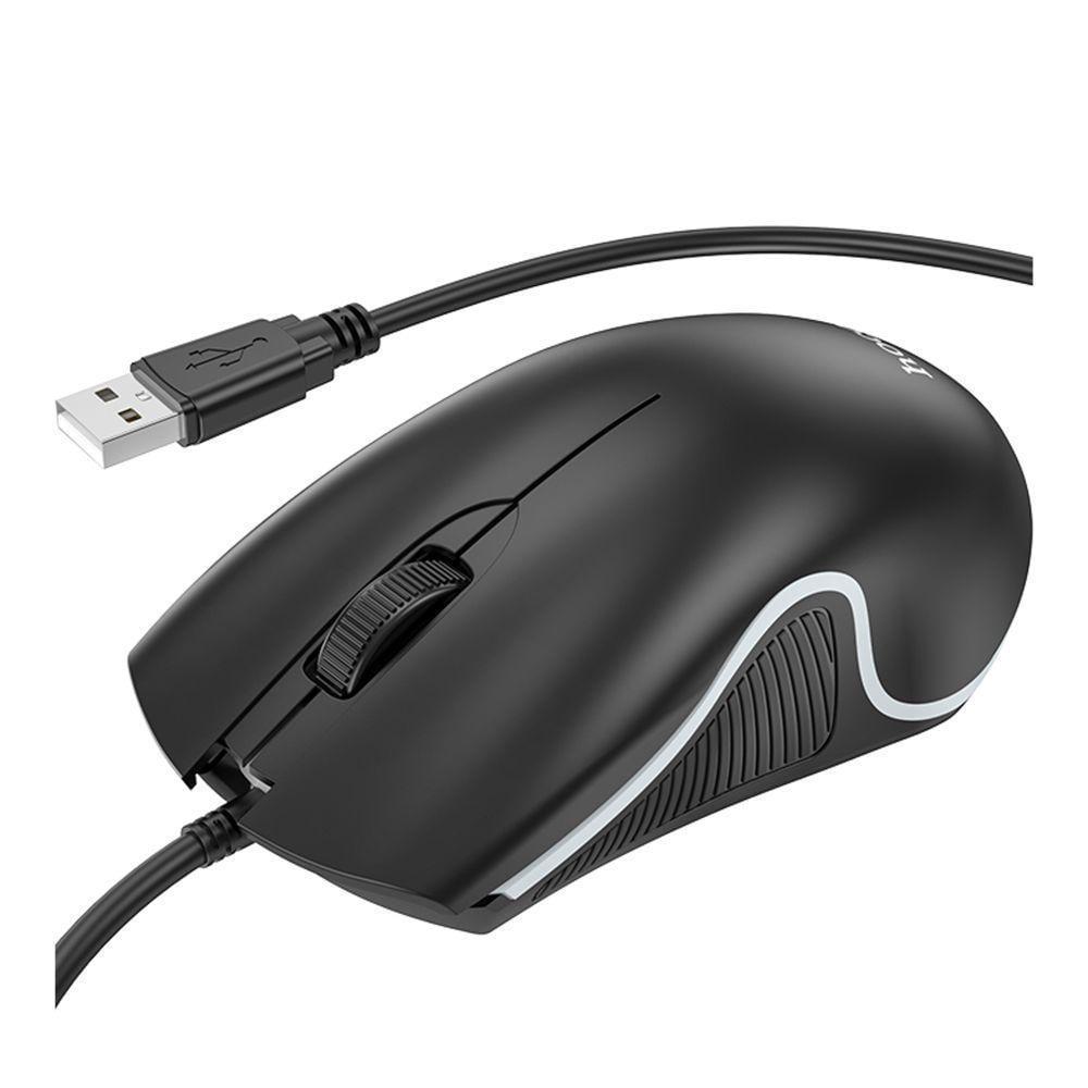 Компьютерная мышка Hoco GM19 USB Черный (3001624140) - фото 5