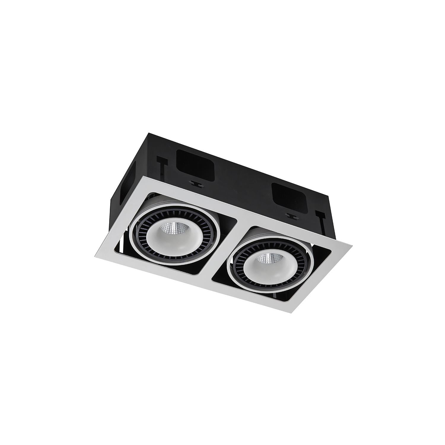 Светильник точечный RGL7116-2 2x18 W WH+BK 3000K (9318843)