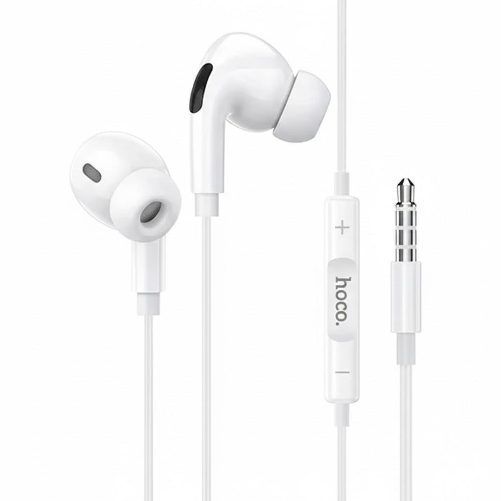 Наушники Hoco M101 Pro вакуумные 3,5 мм 10 мм драйвер 32 Ом 98 дБ Белый (32157361)