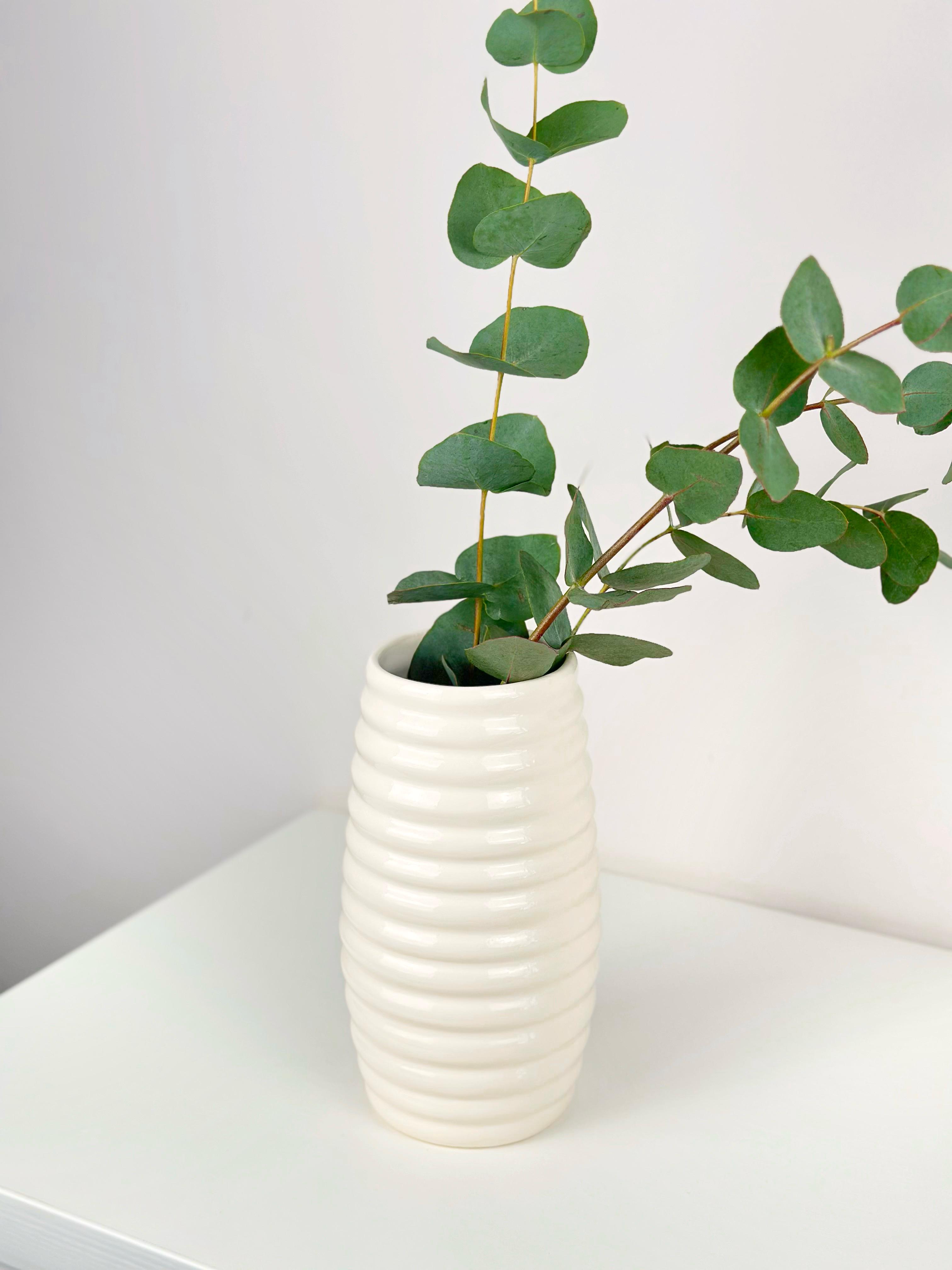 Ваза для квітів та декору глиняна керамічна Вулик 20 см Бежевий (4001-2) - фото 8 Ваза для квітів та декору глиняна керамічна Вулик 20 см Бежевий (4001-2) - фото 8