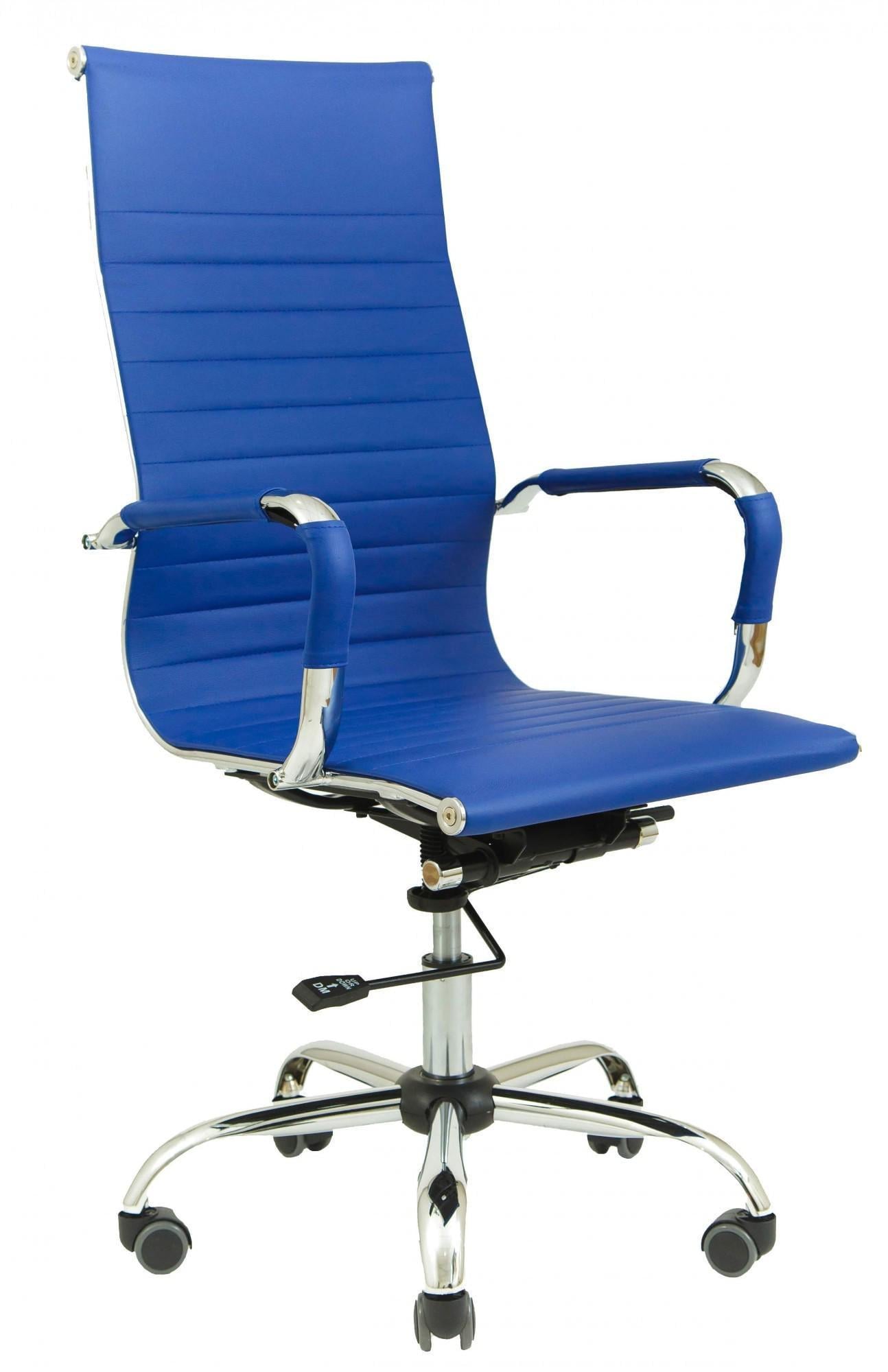 Кресло офисное компьютерное Bali Zeus Deluxe Blue DeepTilt Синий