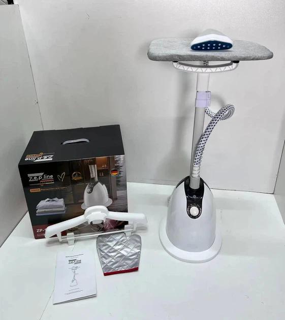 Відпарювач вертикальний для одягу зі стійкою Zepline ZP-130 3000W Білий (ZP-130/3)