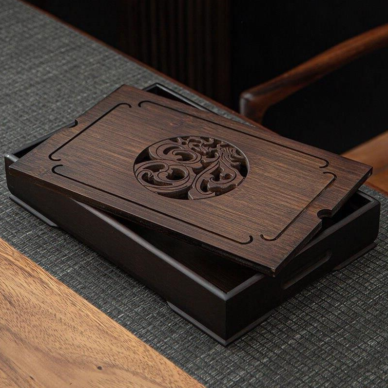 Стіл для чайної церемонії бамбуковий Bamboo Basho Small 27 см - фото 7 Стіл для чайної церемонії бамбуковий Bamboo Basho Small 27 см - фото 7