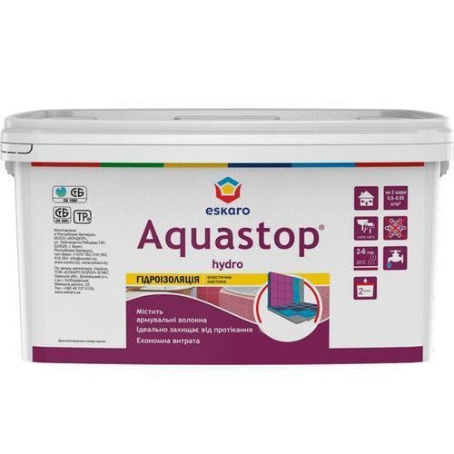 Мастика латексная гидроизоляционная Eskaro AQUASTOP HYDRO 1 кг (1422204896)