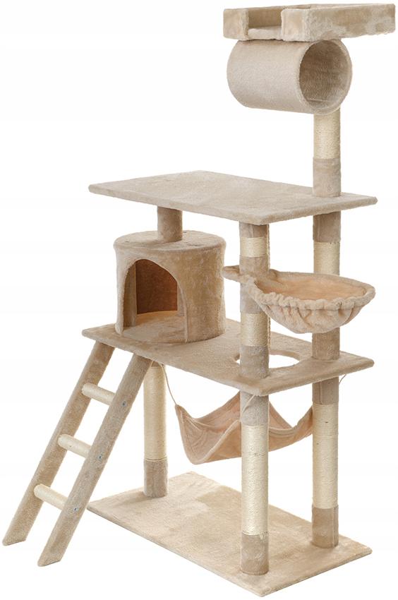 Домик-когтеточка для кошек FunFit 1951 деревянный 141 см (1951)