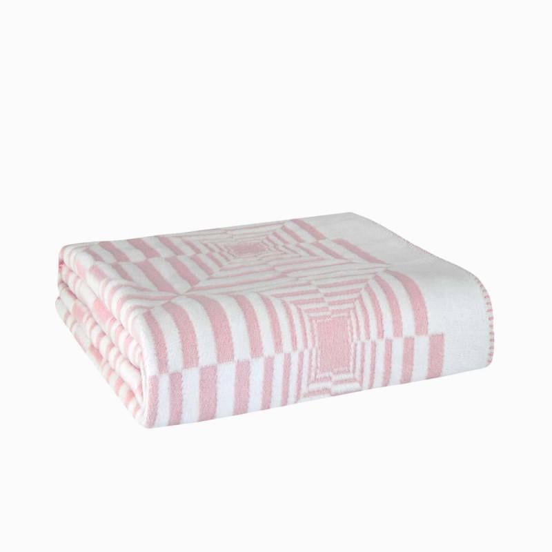 Плед Arya Nyla хлопковый рельефный 200х220 см Розовый (AR-TR1006342-pink)