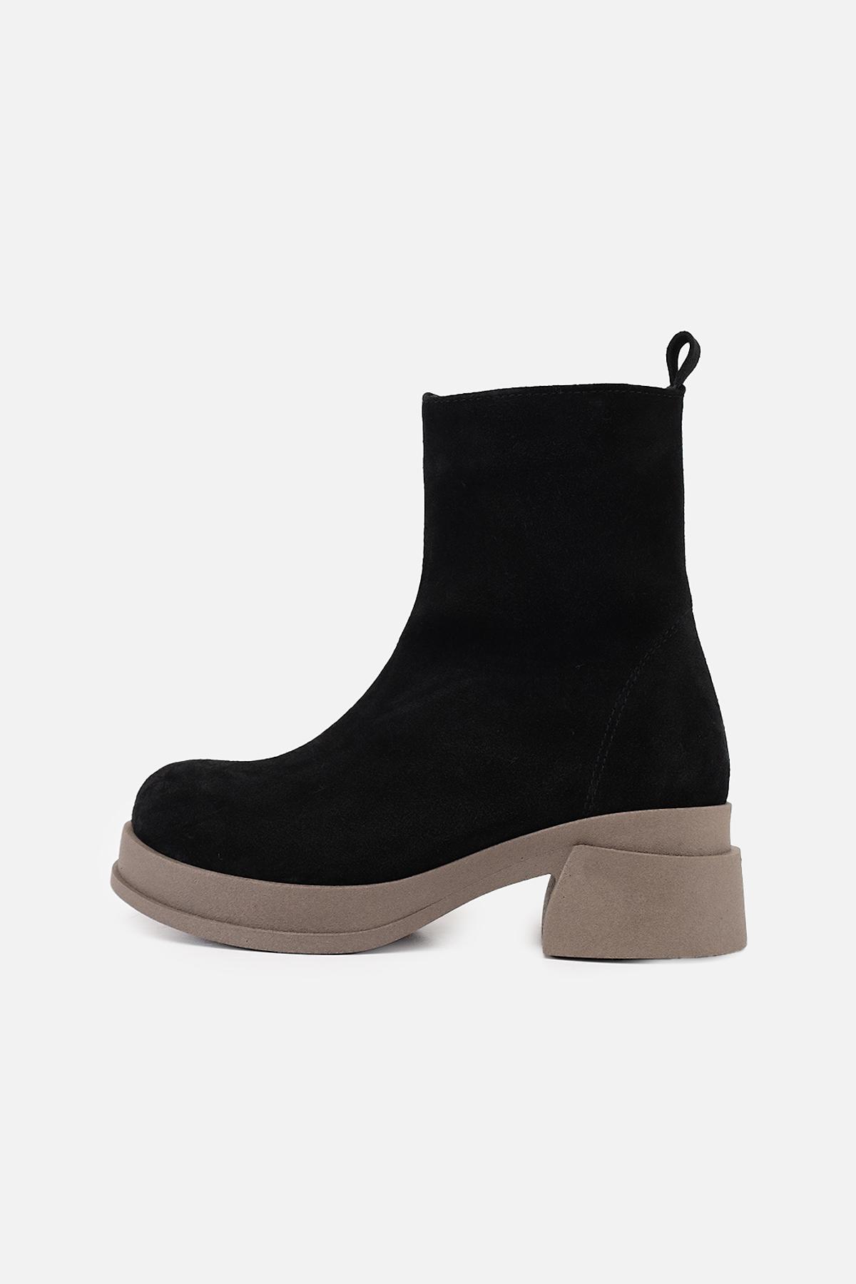 Ботинки женские Yuki ЦБ-00281476 р. 35 Черный (SKT001077725)