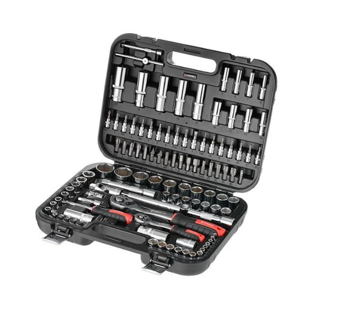 Набор инструментов Intertool Storm 1/4"x1/2" 110 ед. (ET-8110)