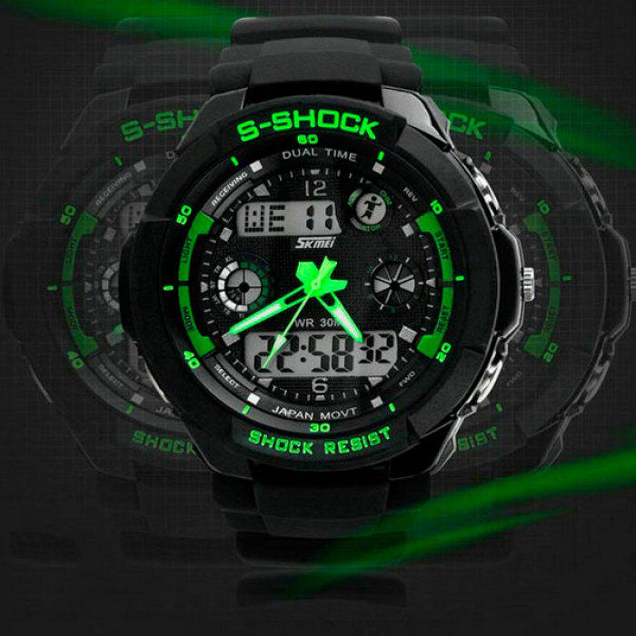 Часы мужские Skmei S-SHOCK 0931 Green (0931_bestNM) - фото 7