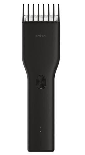 Машинка для стрижки Xiaomi Enchen Boost/Накидка/ножницы 5W питание от аккумулятора 1 насадка Черный