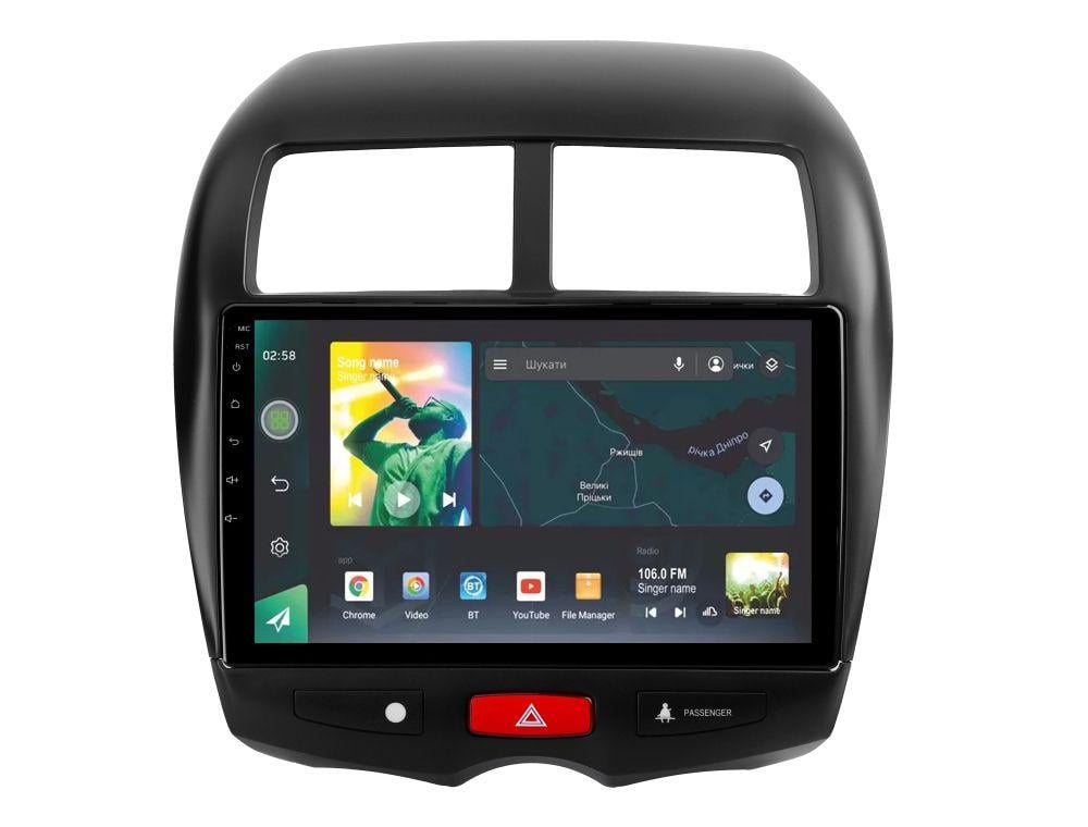 Магнітола штатна Sigma X10464 10 4/64 GB для Mitsubishi ASX 1 2010-2016 р. A 10" (AR-72331)