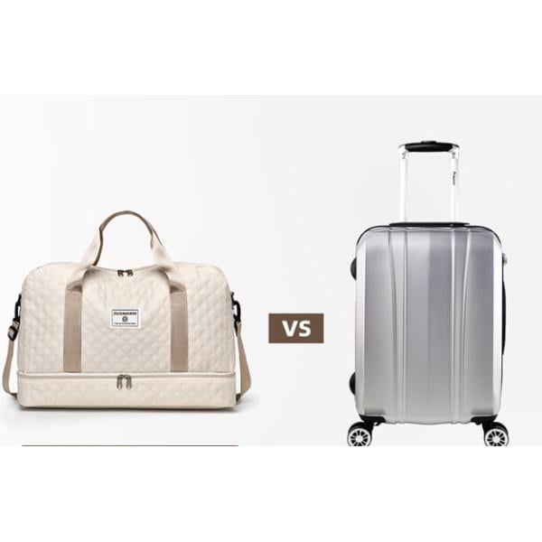 Дорожня сумка з відсіком для взуття ZuoManNi водонепроникна 50x25x30 см М'ятний (М2900331) - фото 6