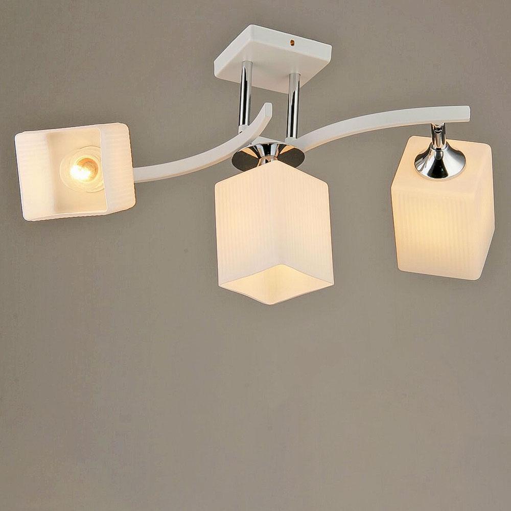 Люстра стельова Light House SRS-19988/3 Білий/Хром