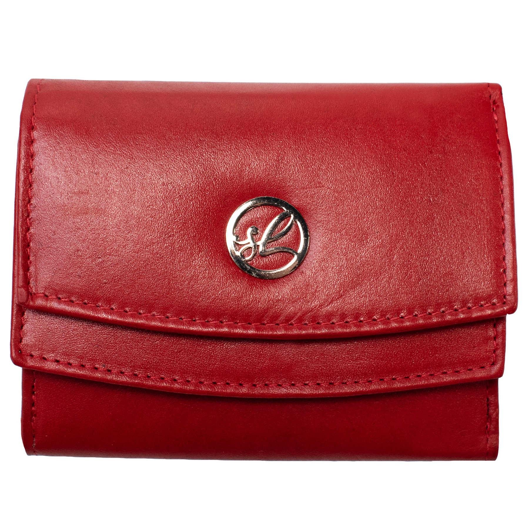 Гаманець жіночий шкіряний SEMI LINE RFID Red (P8274-2) - фото 2