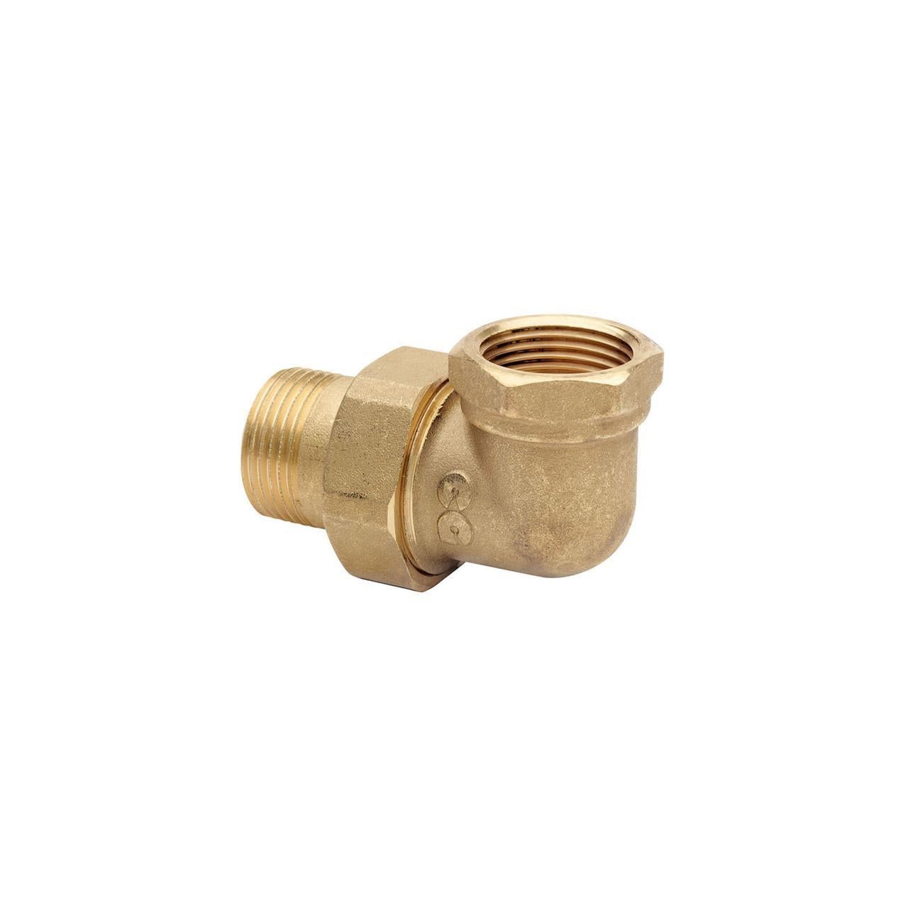 Американка латунная угловая Cavaletto 1 (C009004)