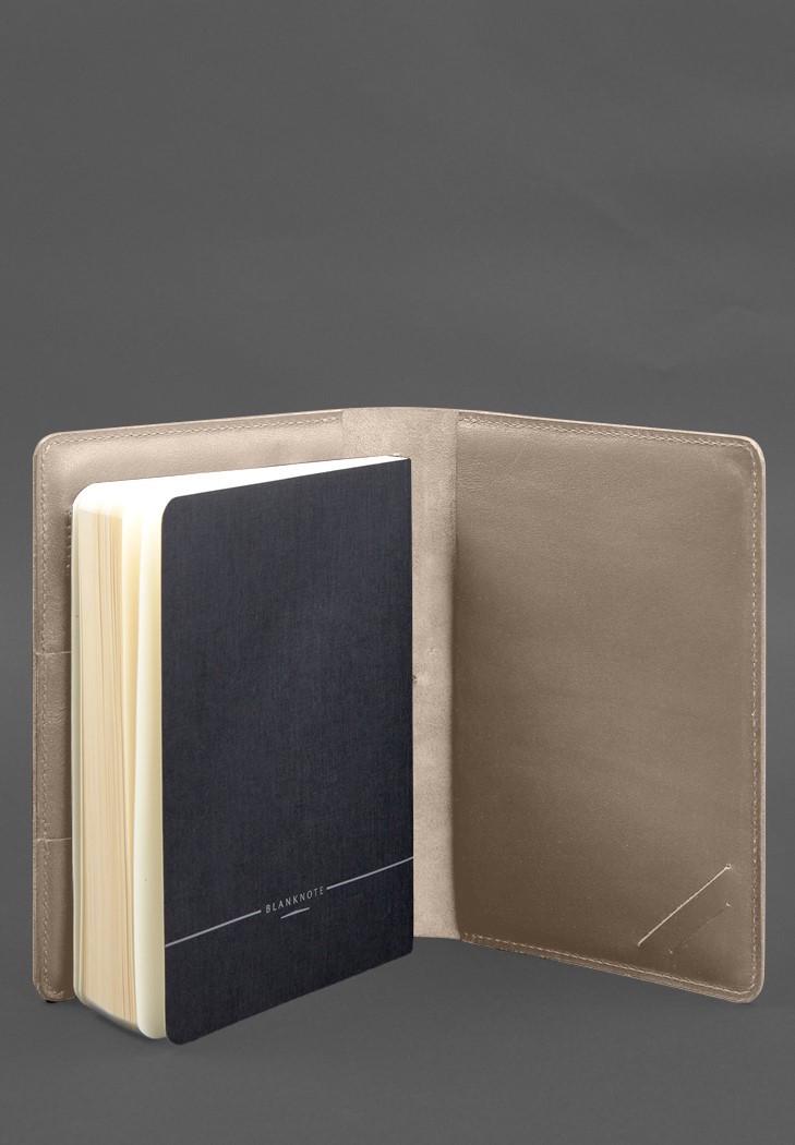 Блокнот кожаный Софт-бук 9.4 А5 Светло-бежевый (A-028799) - фото 9 Блокнот кожаный Софт-бук 9.4 А5 Светло-бежевый (A-028799) - фото 9