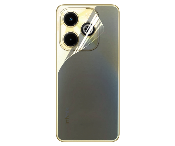 Противоударная гидрогелевая пленка Hydrogel Film для Infinix Hot 40i на заднюю панель, Transparent Противоударная гидрогелевая пленка Hydrogel Film для Infinix Hot 40i на заднюю панель, Transparent