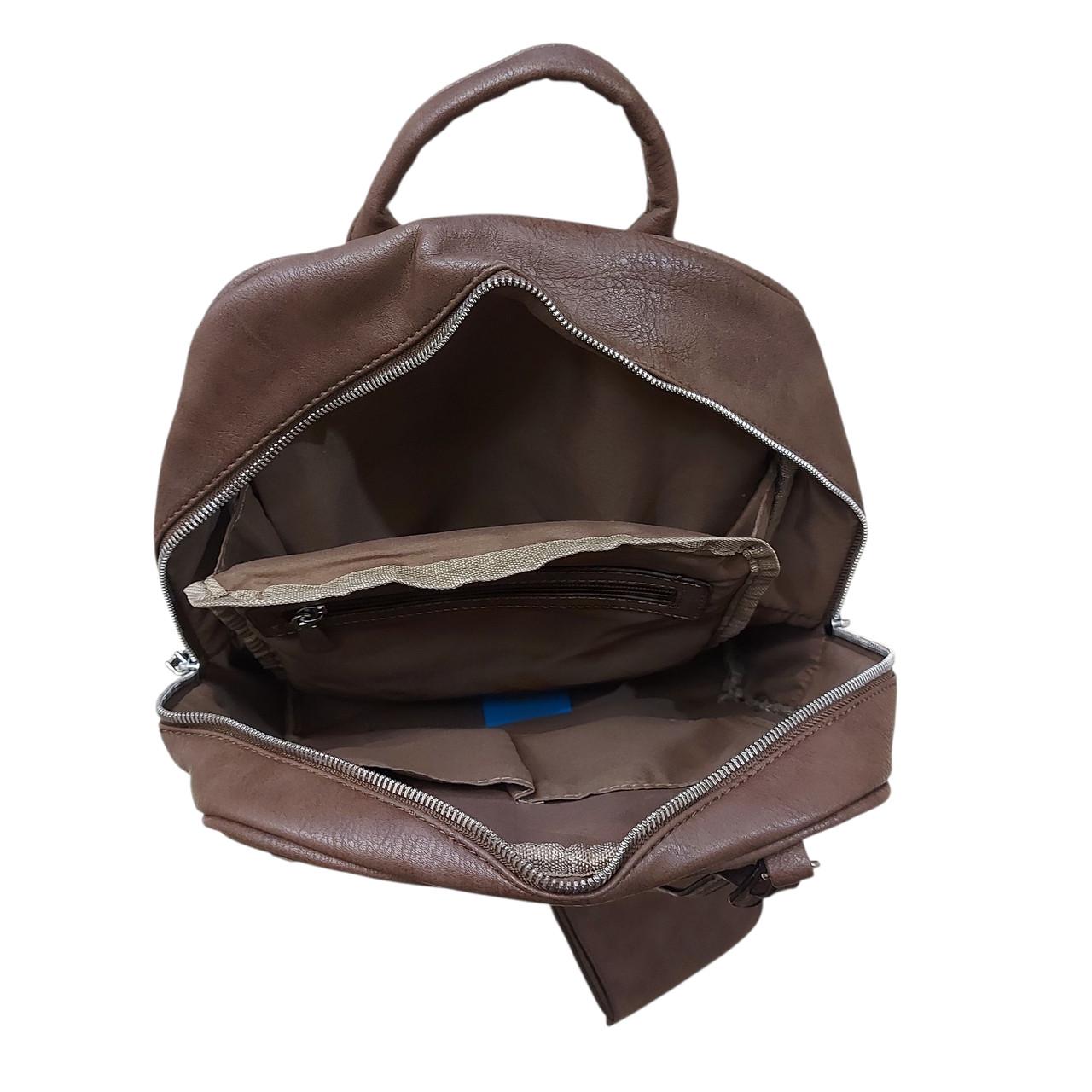 Городской рюкзак женский BR52A из эко-кожи - фото 7 Городской рюкзак женский BR52A из эко-кожи - фото 7