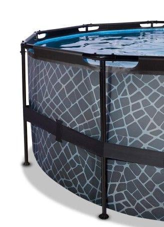 Бассейн с куполом Exit Toys 450х122 см песочный фильтр Камень (1247342656) - фото 3 Бассейн с куполом Exit Toys 450х122 см песочный фильтр Камень (1247342656) - фото 3