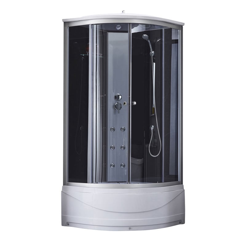 Гідромасажний бокс Lidz Tani SBM100x100.SAT.HIGH.GR