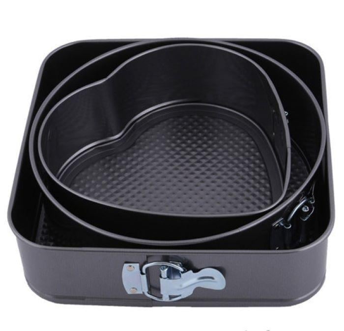 Набор разъемных форм для выпечки Stenson 3 шт (MH-0122)