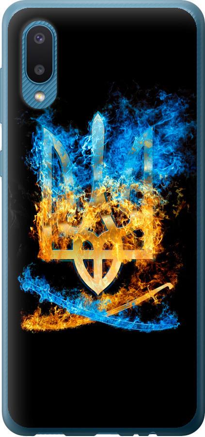 Чехол на Samsung Galaxy A02 A022G Герб (1635t-2260-42517)