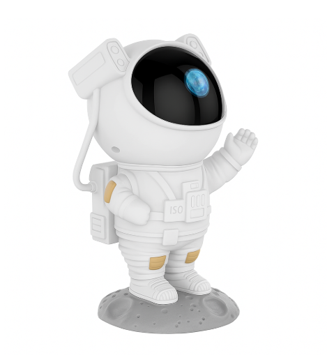 Ночник-проектор звездного неба детский лазерный Космонавт на пульте с 8 режимами свечения (2375011487)