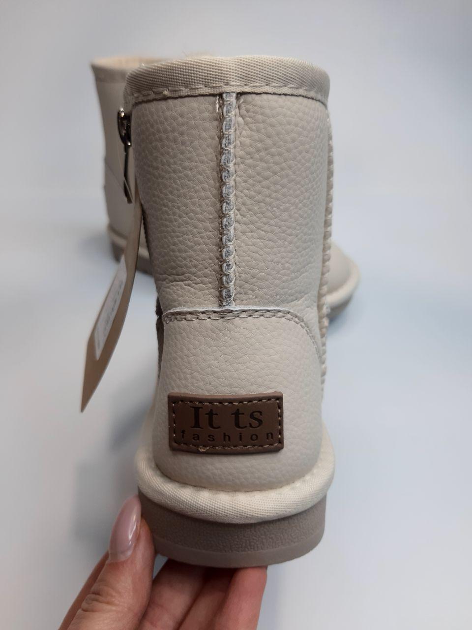 Уги детские ITTS р. 36 22,7 см Бежевый (7808-13) - фото 2 Уги детские ITTS р. 36 22,7 см Бежевый (7808-13) - фото 2