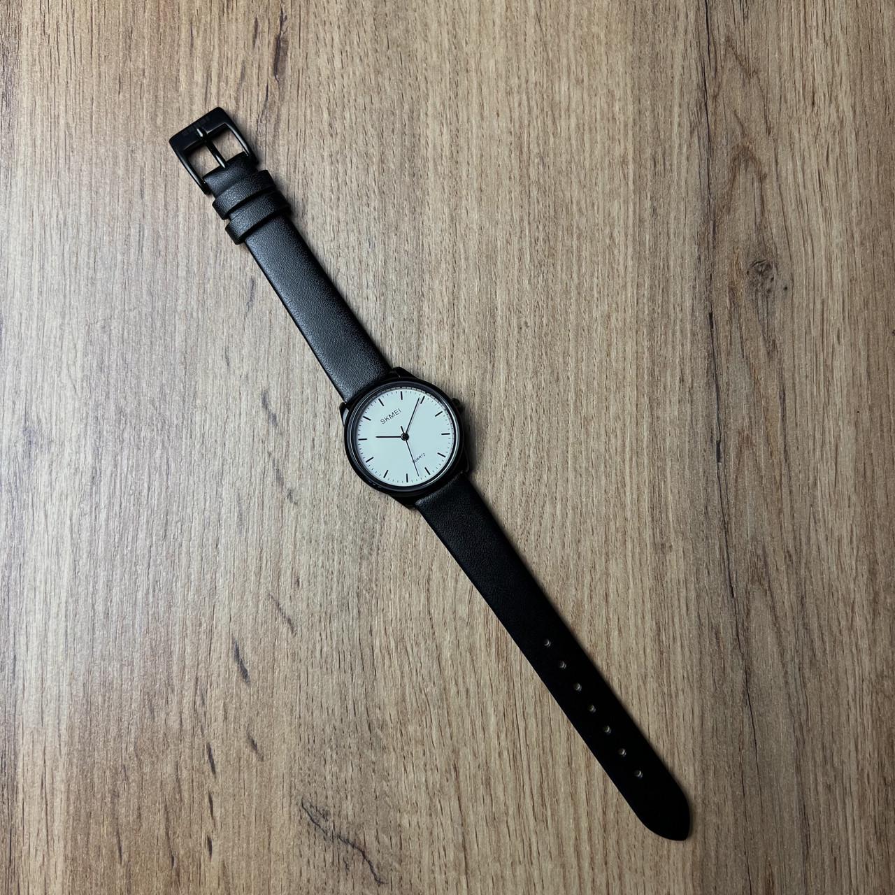 Годинник жіночий Skmei штучна шкіра Чорний (z059) - фото 5 Годинник жіночий Skmei штучна шкіра Чорний (z059) - фото 5