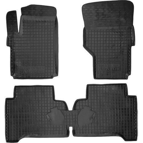 Комплект ковриков автомобильных AVTO-Gumm для Volkswagen Amarok 10- Черный (11344)
