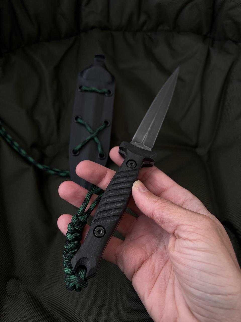 Нож туристический Gorillas BBQ KN119 сталь 50х14мф - фото 6