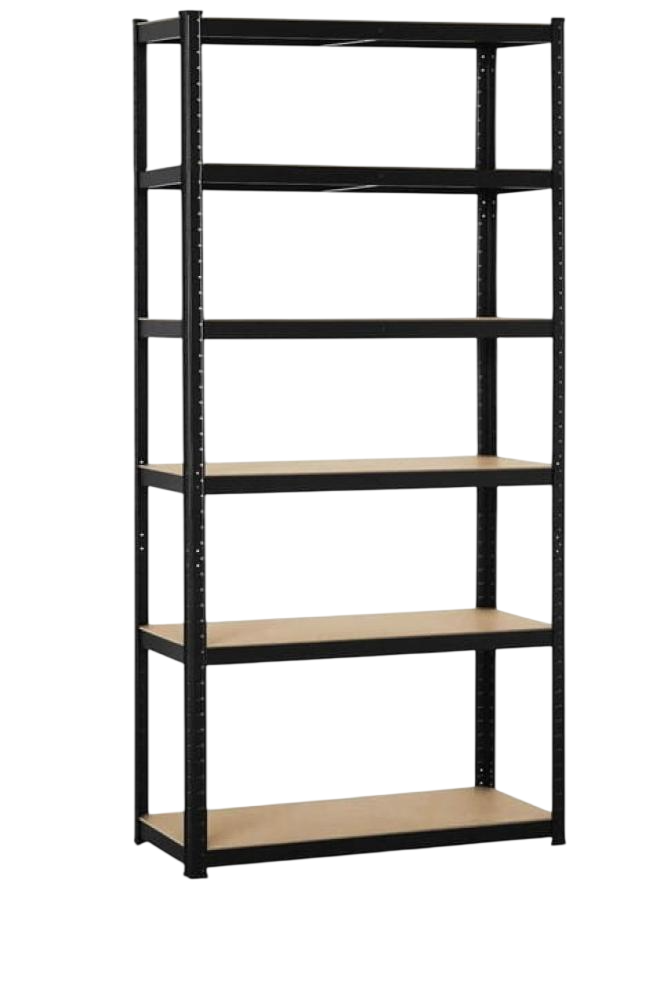 Стеллаж для хранения Siker P2211 металлический на 6 полках 220х110х50 см Черный (147-76-42401062) Стеллаж для хранения Siker P2211 металлический на 6 полках 220х110х50 см Черный (147-76-42401062)