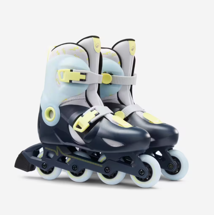 Ролики детские раздвижные OXELO PLAY-5 EU р. 32-34 Синий (2529819335)