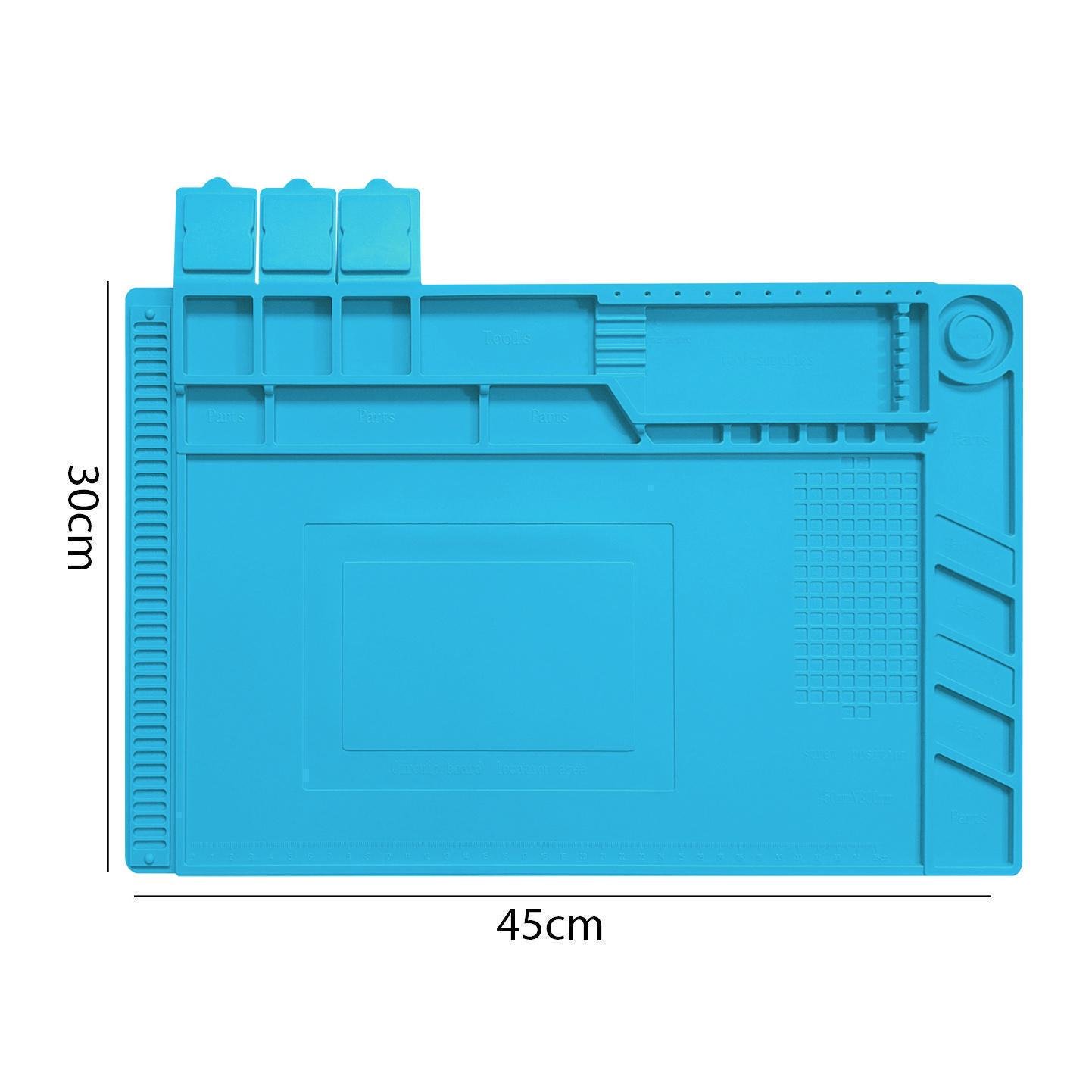 Килимок силіконовий для паяння магнітний 45х30 см (17673297) - фото 8 Килимок силіконовий для паяння магнітний 45х30 см (17673297) - фото 8