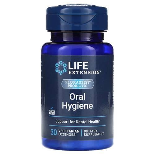 Пробиотики и пребиотики Life Extension Probiotic Oral Hygiene 30 вегетарианских леденцов (LEX-21203)