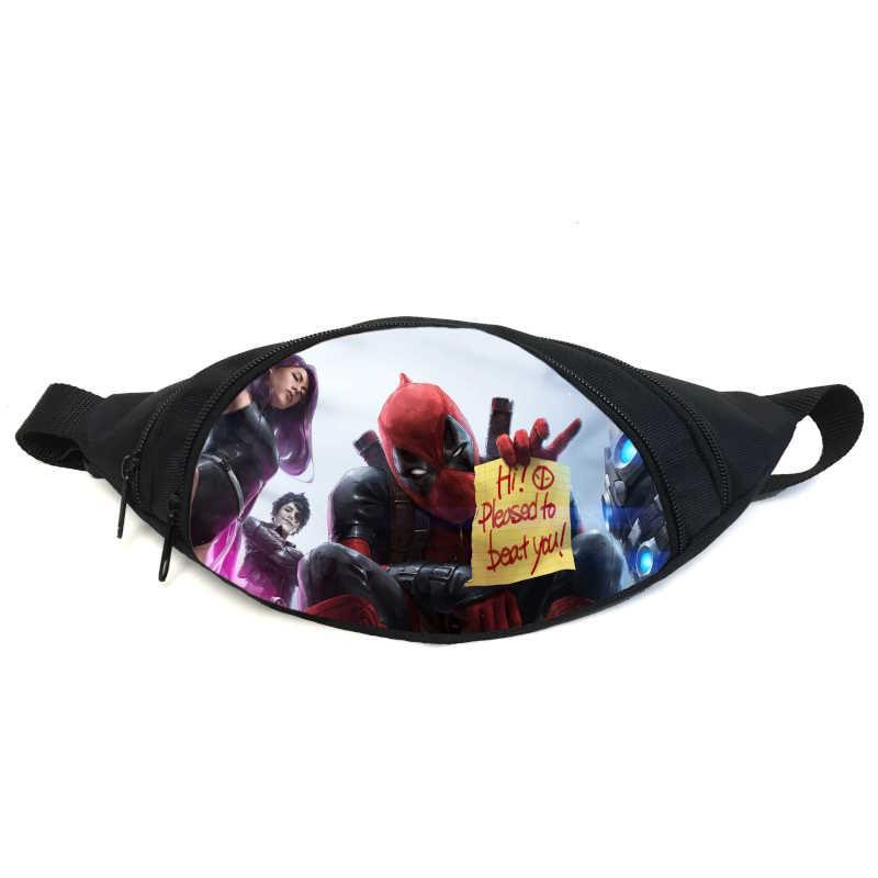 Поясная сумка-бананка Cappuccino Toys Дэдпул GB-deadpool 019 Черный (2399980012)