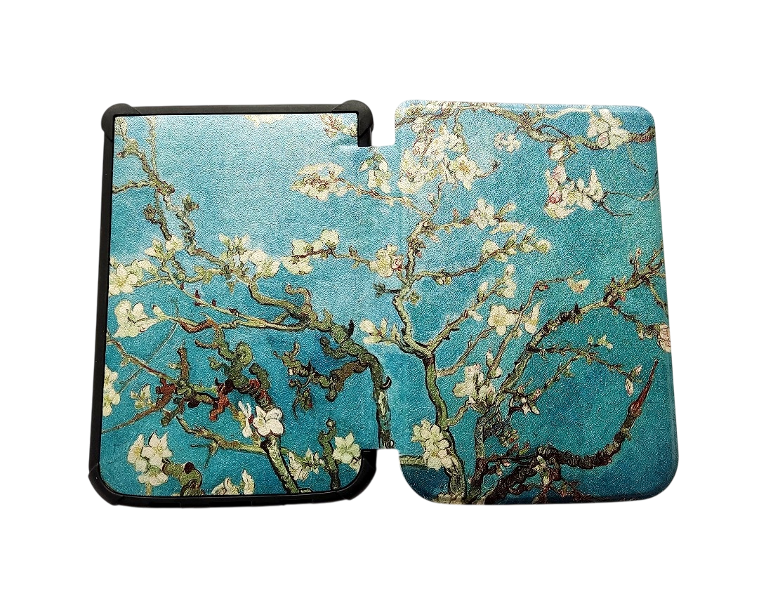 Чехол-книга с резиновым дном IVANAKS basic для Pocketbook 618 Basic Lux 4 Абрикосовая ветвь (0109) Чехол-книга с резиновым дном IVANAKS basic для Pocketbook 618 Basic Lux 4 Абрикосовая ветвь (0109)