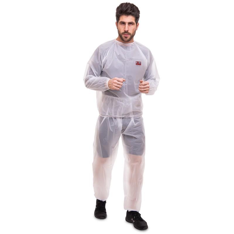 Костюм-сауна Zelart EVA SAUNA SUIT ST-4778 L-XL Белый (DR004610)