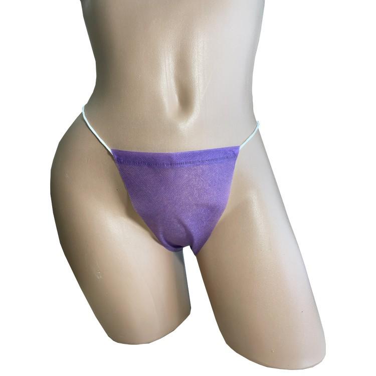 Трусики-стринги одноразовые Monaco Style L/XL 50 шт. Фиолетовый (88988) - фото 6 Трусики-стринги одноразовые Monaco Style L/XL 50 шт. Фиолетовый (88988) - фото 6