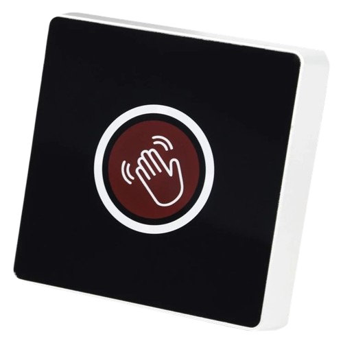 Контактна кнопка виходу пластикова з підсвічуванням ATIS Exit-KT Tuya Smart NO/NC/COM Чорний (74fca4e8)